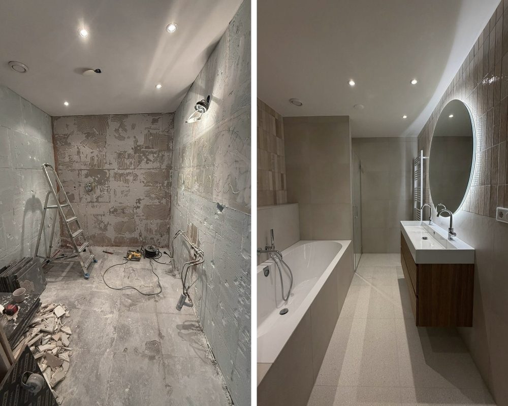 badkamar renovatie in den bosch